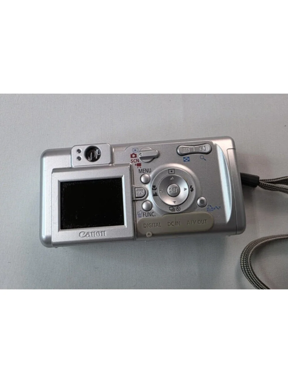 Canon PowerShot A400 PSA400 BKN Silver Black Compact Digital Camera With Box